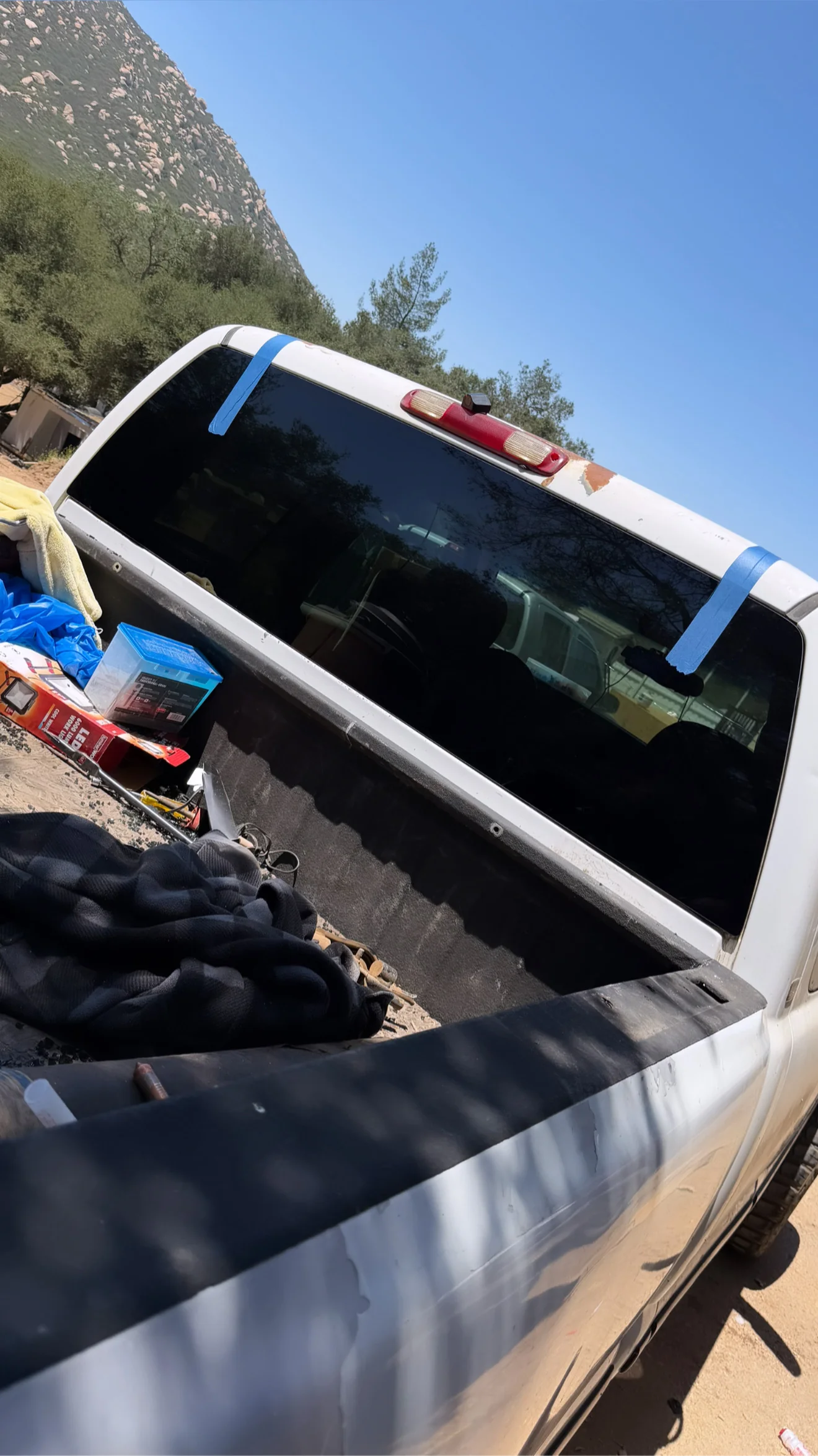 Rear glass replacement by Frontera Auto Glass